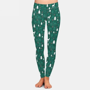 Ladies Assorted Christmas Printed Leggings - OVER 25 DESIGNS