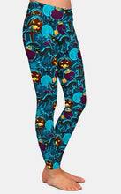 Cargar imagen en el visor de la galería, Ladies 3D Happy Halloween Printed Leggings