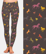 Load image into Gallery viewer, Womens 3D Horse Printed Leggings