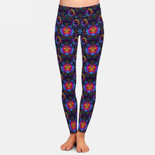 Load image into Gallery viewer, Ladies Fabulous Colourful 3D Fox Printed Leggings