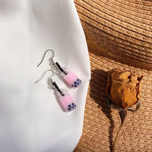 Cargar imagen en el visor de la galería, New Fun Pearl Milk Tea Cups &amp; Jars Drop Earrings