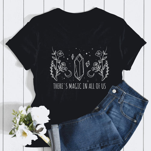 There's Magic In All Of Us Crystal Vintage T-Shirt