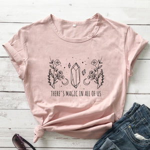 There's Magic In All Of Us Crystal Vintage T-Shirt