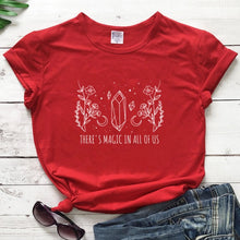 Load image into Gallery viewer, There&#39;s Magic In All Of Us Crystal Vintage T-Shirt