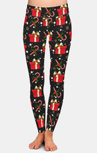 Carica l&#39;immagine nel visualizzatore di Gallery, Ladies 2020 New 3D Christmas Presents Printed Leggings