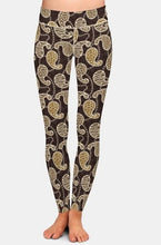 Load image into Gallery viewer, Ladies New Paisley Printed Fashion Leggings