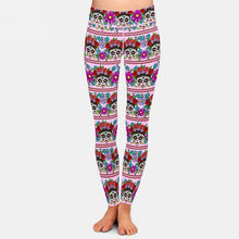 Load image into Gallery viewer, Ladies Assorted 3D Skull Patterned Leggings
