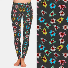 Laden Sie das Bild in den Galerie-Viewer, Ladies Cute 3D Mysterious Halloween Phantoms Printed Leggings