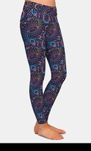 Load image into Gallery viewer, Womens Fashion Astronomical Geometry Leggings