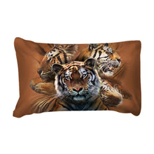 Laden Sie das Bild in den Galerie-Viewer, 3D Tigers Quilt Cover/Bedding Sets