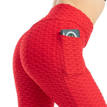 Carica l&#39;immagine nel visualizzatore di Gallery, New Anti-Cellulite Workout Leggings With Side Pockets