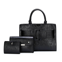 Load image into Gallery viewer, Womens Faux Leather Vintage 3 Piece Bag Set
