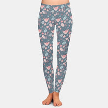 Laden Sie das Bild in den Galerie-Viewer, Ladies 3D Rabbits, Chickens, Easter Eggs Printed Leggings