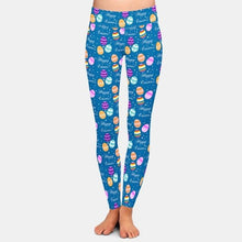 Load image into Gallery viewer, Ladies 3D Rabbits, Chickens, Easter Eggs Printed Leggings