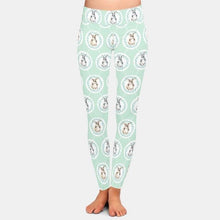 Load image into Gallery viewer, Ladies 3D Rabbits, Chickens, Easter Eggs Printed Leggings