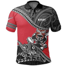 Laden Sie das Bild in den Galerie-Viewer, Mens Rugby Jersey Polo Shirts - Assorted Teams Available