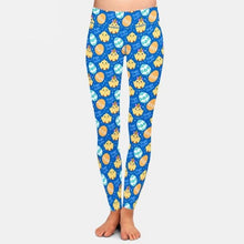 Laden Sie das Bild in den Galerie-Viewer, Ladies Soft 3D Easter &amp; Chicken Printed Leggings