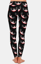 Load image into Gallery viewer, Ladies 3D Cheshire Cat Smile Printed Leggings