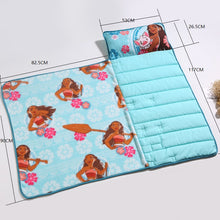 Load image into Gallery viewer, Disney Assorted Kids Portable Rolled Nap Mats/Sleeping Bags - With Pillow