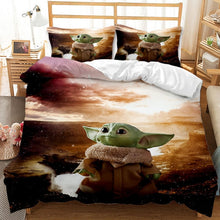 Load image into Gallery viewer, Star Wars - Baby Yoda 3D Assorted Quilt Cover Sets