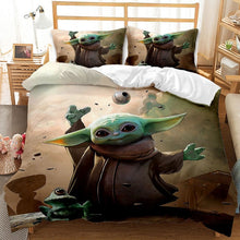 Load image into Gallery viewer, Star Wars - Baby Yoda 3D Assorted Quilt Cover Sets
