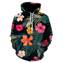 Load image into Gallery viewer, Ladies Gorgeous Floral Printed Hoodies