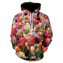 Load image into Gallery viewer, Ladies Gorgeous Floral Printed Hoodies