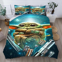 Load image into Gallery viewer, Star Wars - Baby Yoda 3D Assorted Quilt Cover Sets