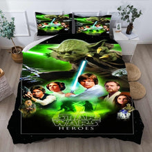Load image into Gallery viewer, Star Wars - Baby Yoda 3D Assorted Quilt Cover Sets