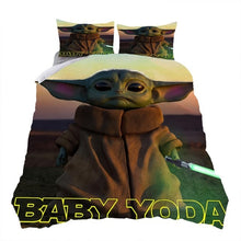 Load image into Gallery viewer, Star Wars - Baby Yoda 3D Assorted Quilt Cover Sets