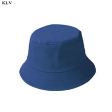 Cargar imagen en el visor de la galería, Adults &amp; Kids Summer Foldable Solid Coloured Bucket Hats
