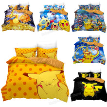 Load image into Gallery viewer, Assorted Pokemon 3D Quilt Cover/Bedding Sets