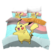 Laden Sie das Bild in den Galerie-Viewer, Assorted Pokemon 3D Quilt Cover/Bedding Sets