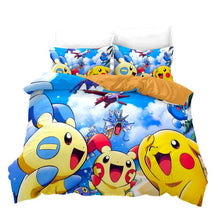 Charger l&#39;image dans la galerie, Assorted Pokemon 3D Quilt Cover/Bedding Sets