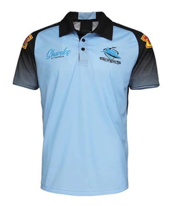 Mens Cronulla Sutherland Sharks Rugby Replica Jersey