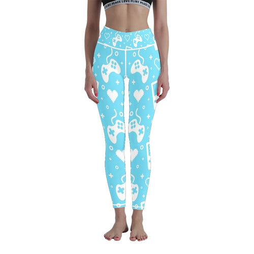 Ladies Gaming Printed High Waist Leggings