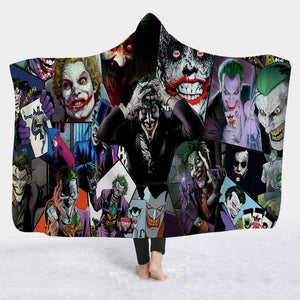 AMAZING Horror Featured Fleece Wearable Hooded Blankets