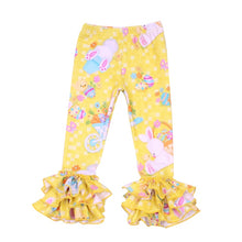 Load image into Gallery viewer, Toddler Girls Easter Boutique Ruffle Pants