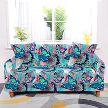 Cargar imagen en el visor de la galería, Butterfly Printed Elastic Couch Covers For Sofa
