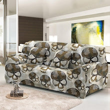 Laden Sie das Bild in den Galerie-Viewer, Psychedelic Skull Designs Elastic Sofa Covers For Couch