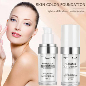 30ml TLM Colour Changing Hydrating Long Lasting Foundation Cream