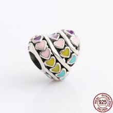 Load image into Gallery viewer, Hot Sale 100% Real 925 Sterling Silver 3mm Bracelet Charms