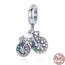Cargar imagen en el visor de la galería, Hot Sale 100% Real 925 Sterling Silver 3mm Bracelet Charms