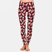 Cargar imagen en el visor de la galería, Ladies Cute Babushka Dolls Digital Printed Leggings