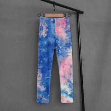 Load image into Gallery viewer, Kids Colourful Fluorescent Tie-Dye Printed Leggings