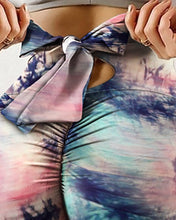 Cargar imagen en el visor de la galería, Ladies Fashion Digital Printed Bow String Leggings
