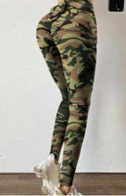 Carica l&#39;immagine nel visualizzatore di Gallery, Ladies Fashion Digital Printed Bow String Leggings