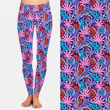 Load image into Gallery viewer, Ladies Gorgeous Leaf Printed Leggings