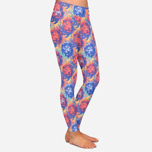 Carica l&#39;immagine nel visualizzatore di Gallery, Ladies Gorgeous 3D Lions Digital Printed Leggings