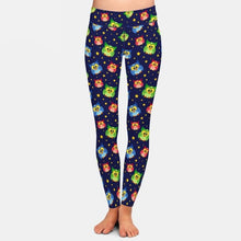 Carica l&#39;immagine nel visualizzatore di Gallery, Ladies Cute Cartoon Owls Printed Leggings